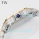 TW Factory Swiss Replica Cartier Santos 40MM Yellow Gold Diamond Arabic Face Watch (4)_th.jpg